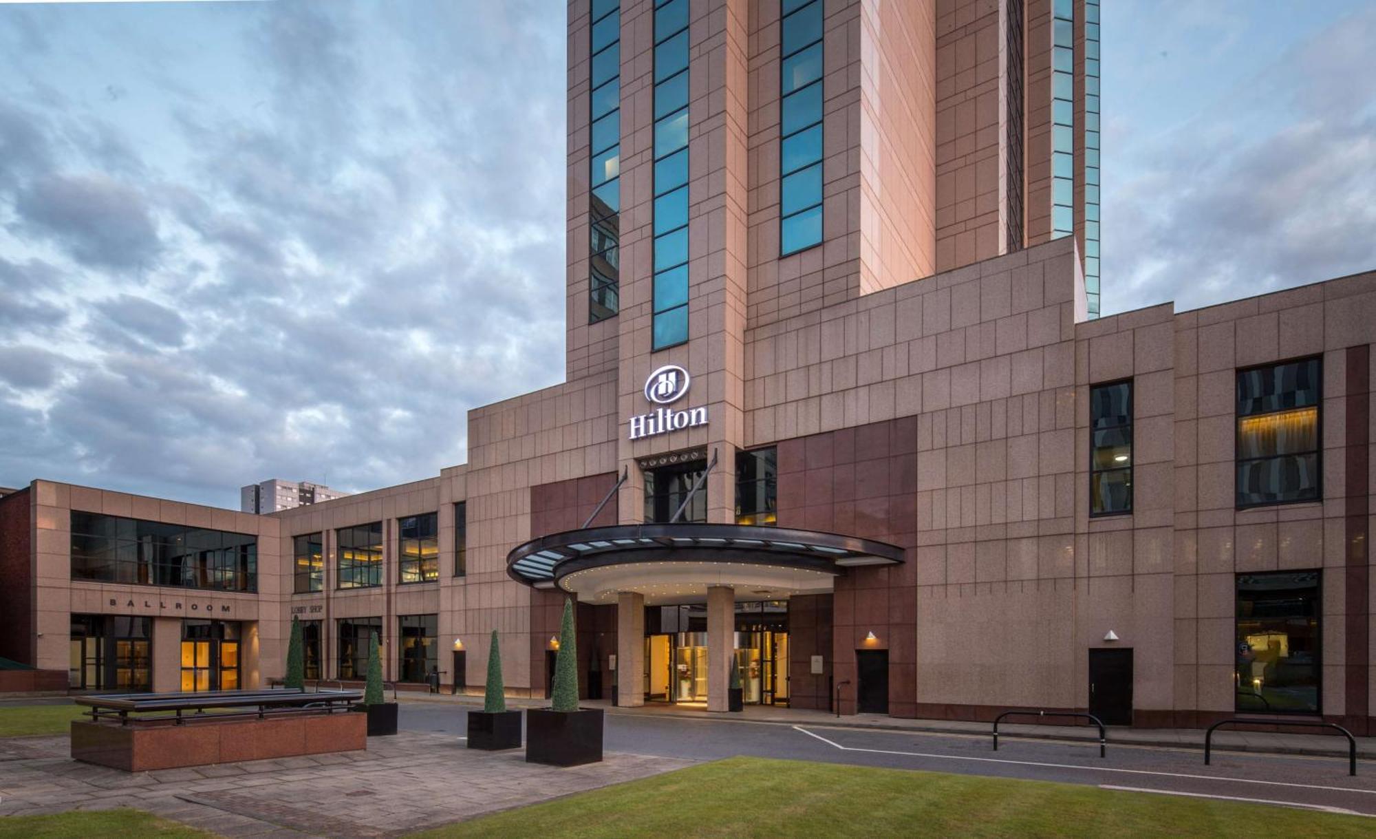 Hotel Hilton Glasgow Exterior foto